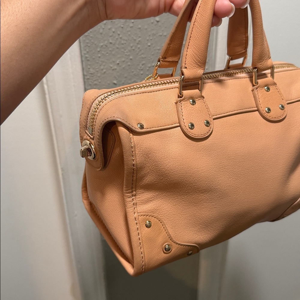 Coach apricot Leather Handbag - Picture 9 of 16
